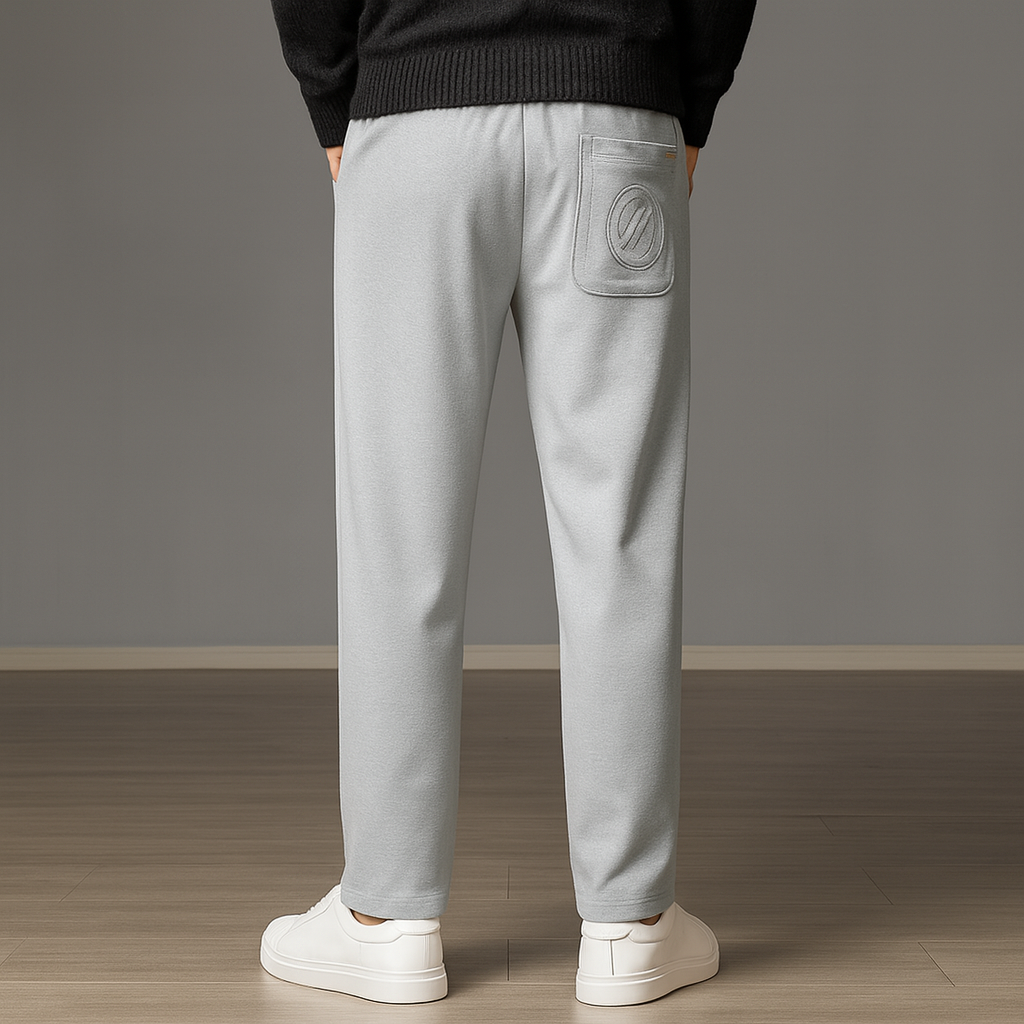Men's Ice Silk Drawstring Sweatpants