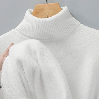 Men's Merino Wool Turtleneck Sweater