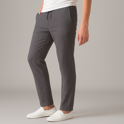 Men's Linen Drawstring Pants