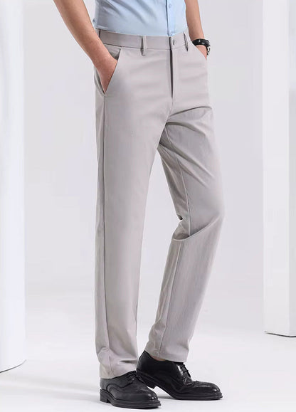 Montari Slim-Fit Cotton Trousers