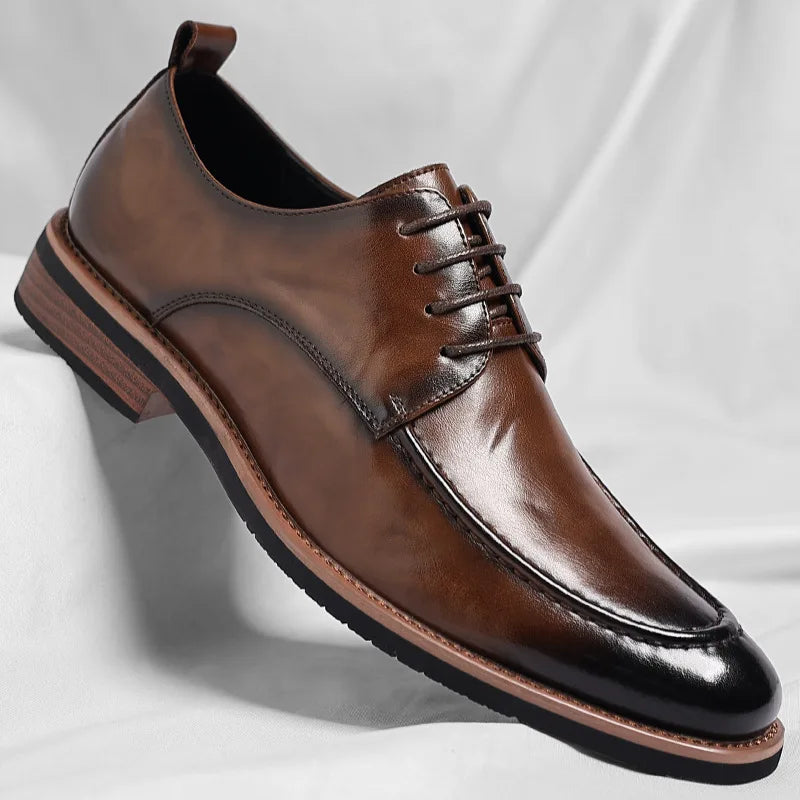 Montavi Italian Leather Dress Sneakers