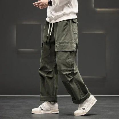 Harland Wide-Leg Cargo Pants