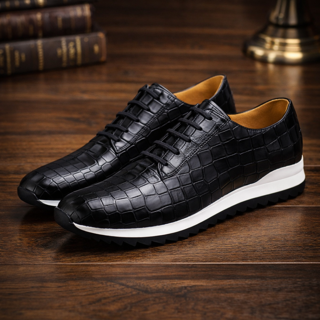 Men's Genuine Leather Orthopedic Dress Shoes