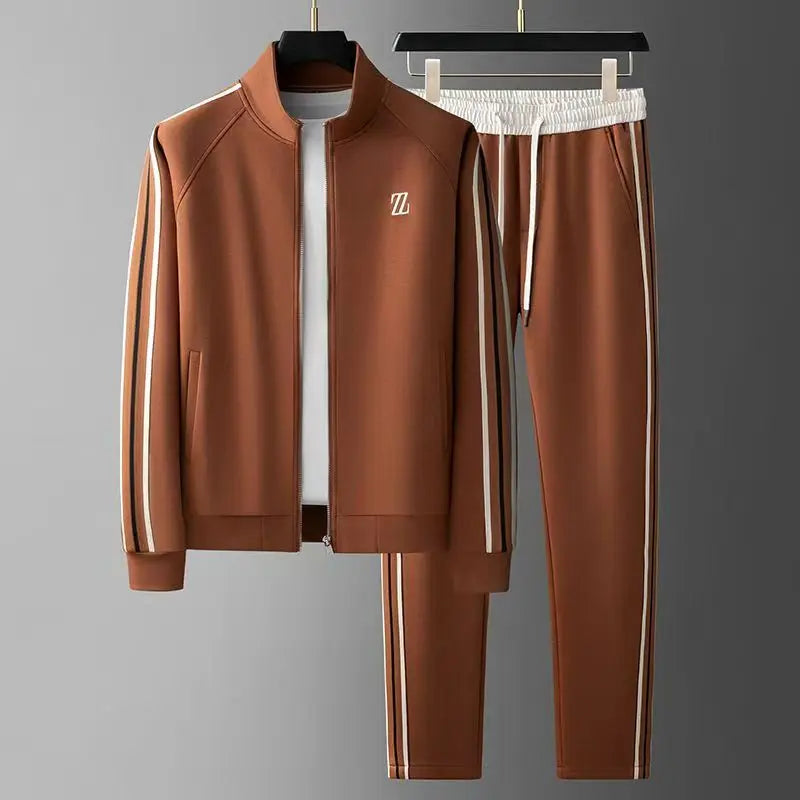 Men's Stripe 2-Piece Jogger Tracksuit