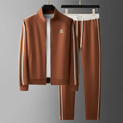 Men's Stripe 2-Piece Jogger Tracksuit
