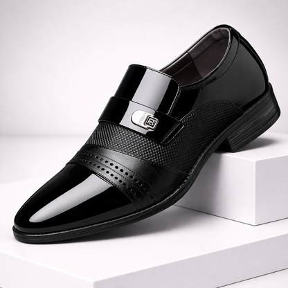 Men's Genuine Leather Slip-On Loafers