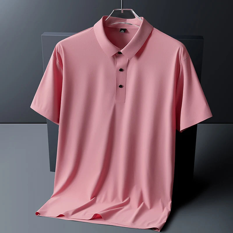 Men's Ice Silk Golf Polo Shirt