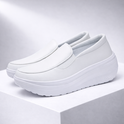 Women's Genuine Leather Orthopedic Sneakers