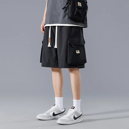 Men's Relaxed Cargo Shorts with Pockets