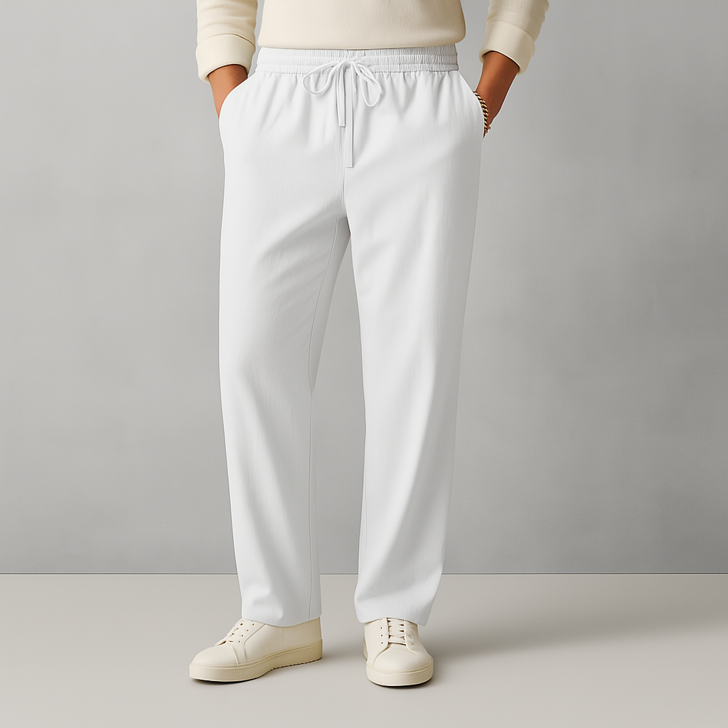 Men's Linen Casual Drawstring Pants