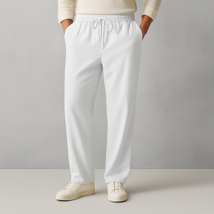 Men's Linen Casual Drawstring Pants