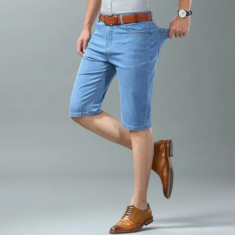 Men's Stretch Denim Shorts