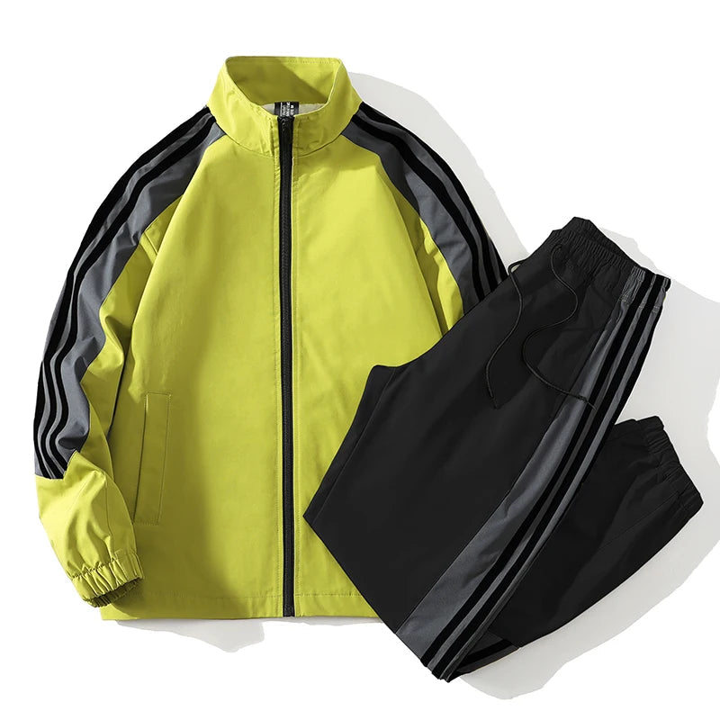Men's Full-Zip Jogger Tracksuit Set