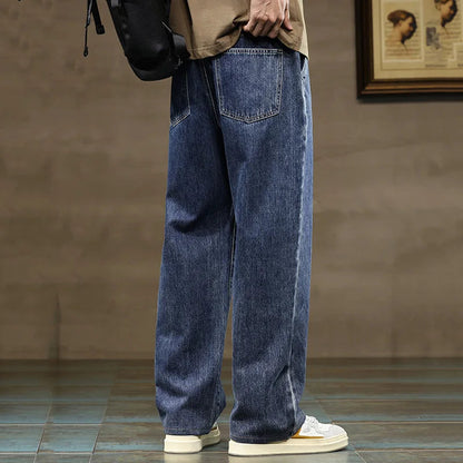 Harlow Drawstring Wide-Leg Denim Jeans