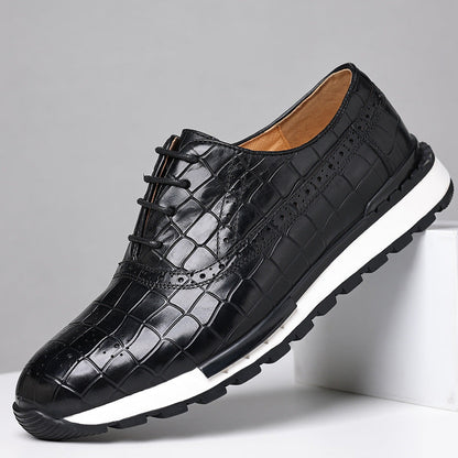 Men's Genuine Leather Orthopedic Dress Shoes
