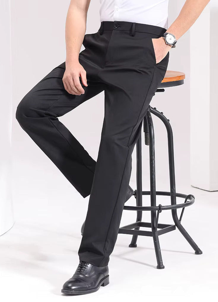 Montari Slim-Fit Cotton Trousers