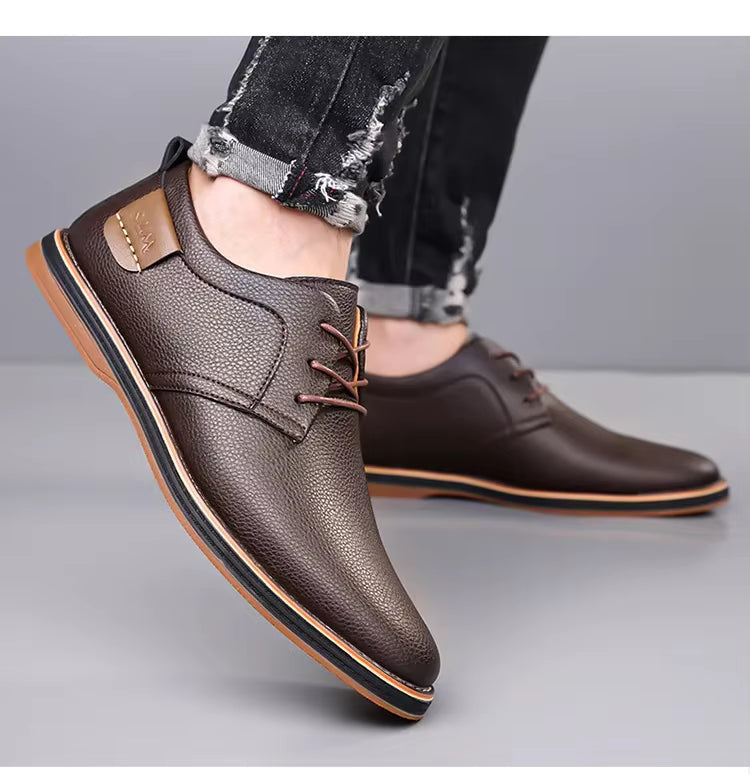 Hudson Orthopedic Genuine Leather Sneakers