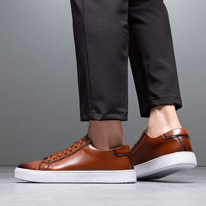 Montari Orthopedic Leather Sneakers