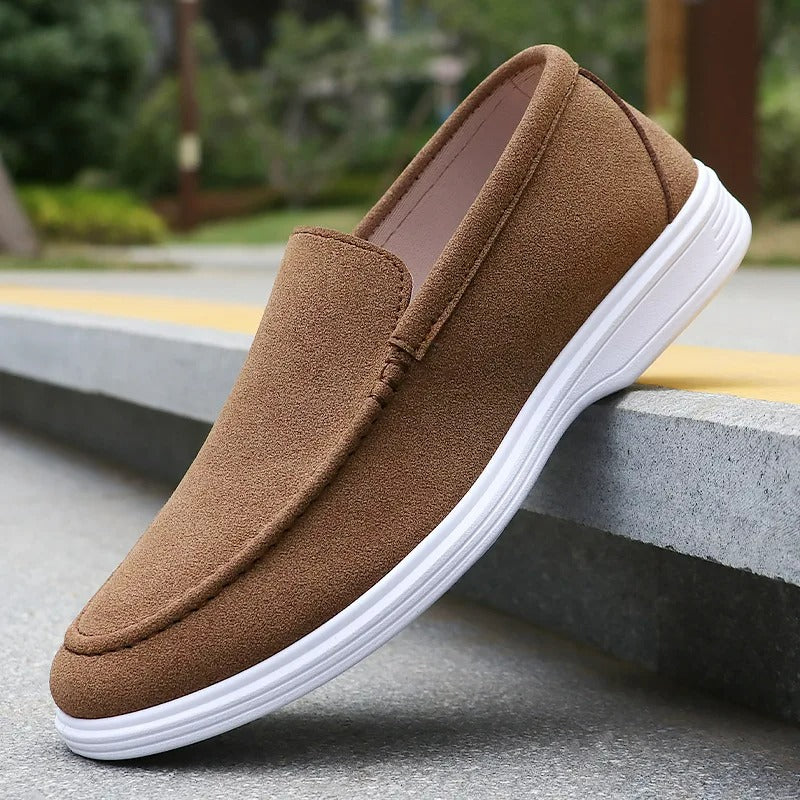 Men's Suede Slip-On Orthopedic Loafers