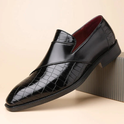Men's Italian Leather Orthopedic Slip-On Loafers