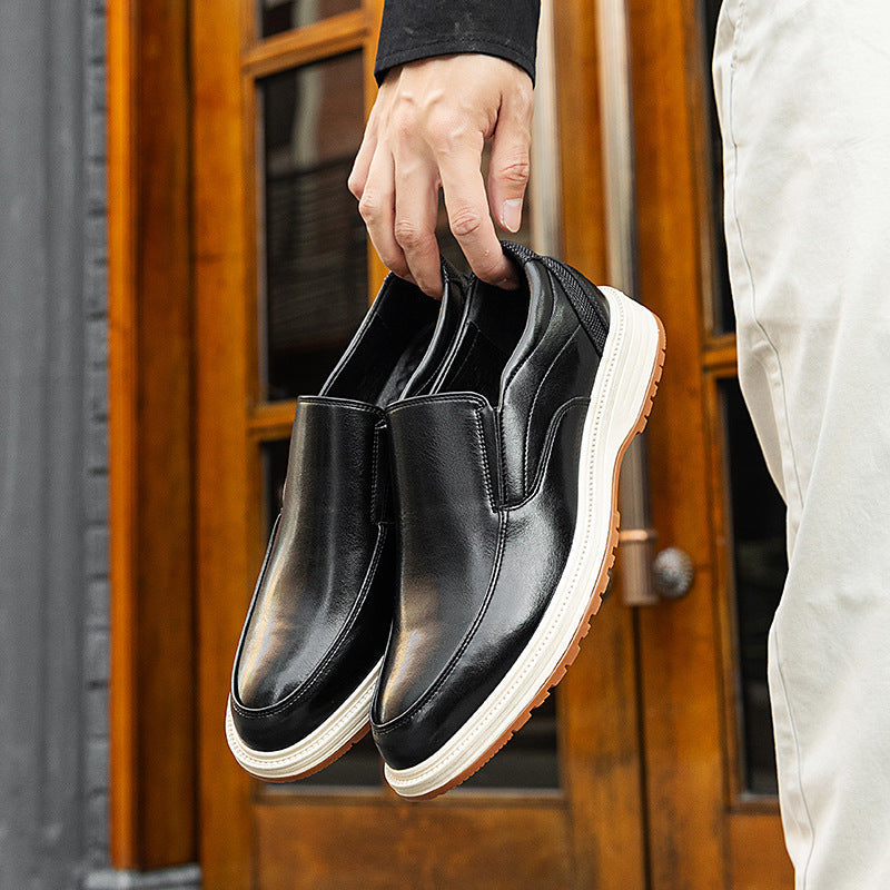 Men's Genuine Leather Orthopedic Slip-On Loafers