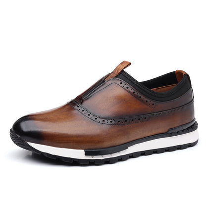Men's Genuine Leather Orthopedic Oxford Shoes