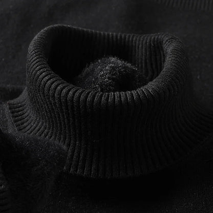 Men's Merino Wool Turtleneck Sweater