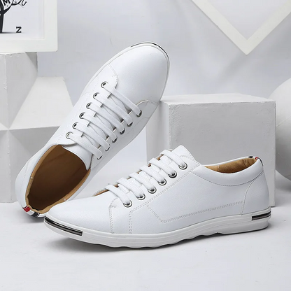 Marcello Leather Low-Top Sneakers