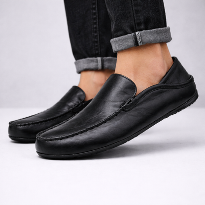 Men's Genuine Leather Orthopedic Slip-On Loafers