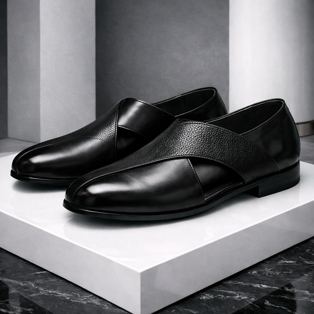 Men's Genuine Leather Orthopedic Slip-On Loafers