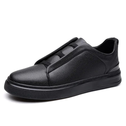 Men's Pebbled Leather Dress Shoes