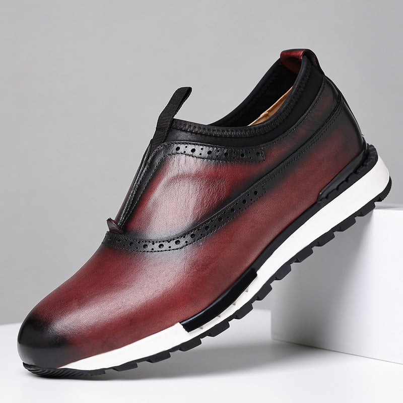 Men's Genuine Leather Orthopedic Oxford Shoes