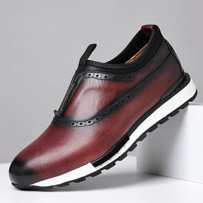 Men's Genuine Leather Orthopedic Oxford Shoes