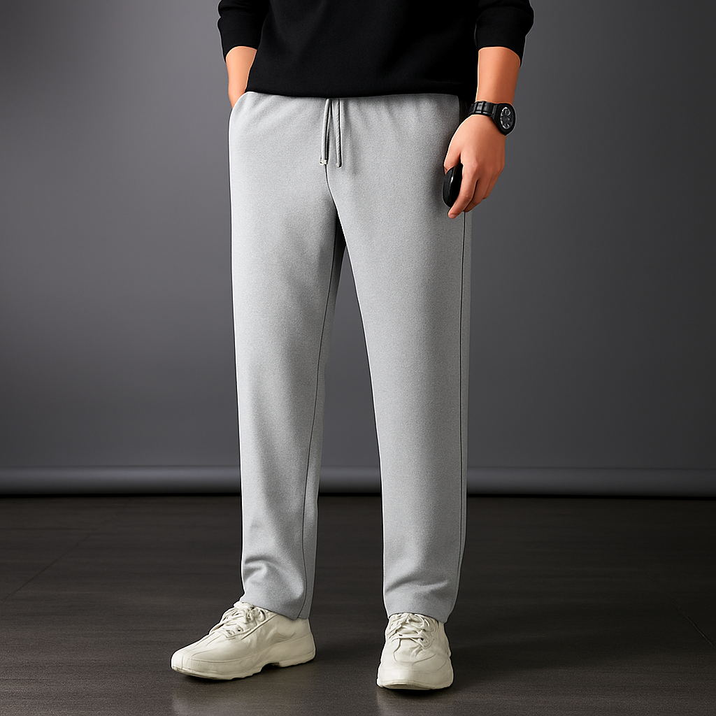 Men's Ice Silk Drawstring Sweatpants