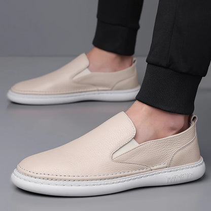 Men's Genuine Leather Orthopedic Slip-On Loafers