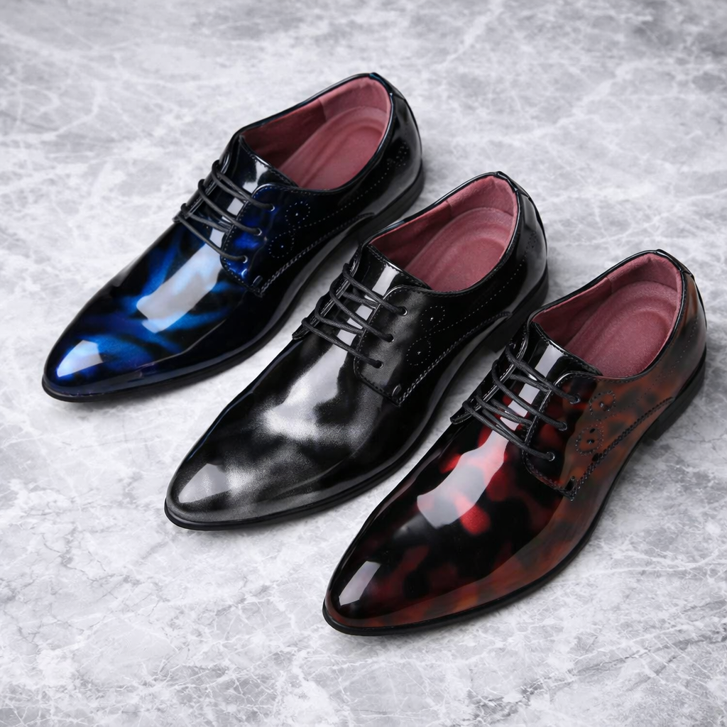 Women's Patent Leather Orthopedic Dress Shoes