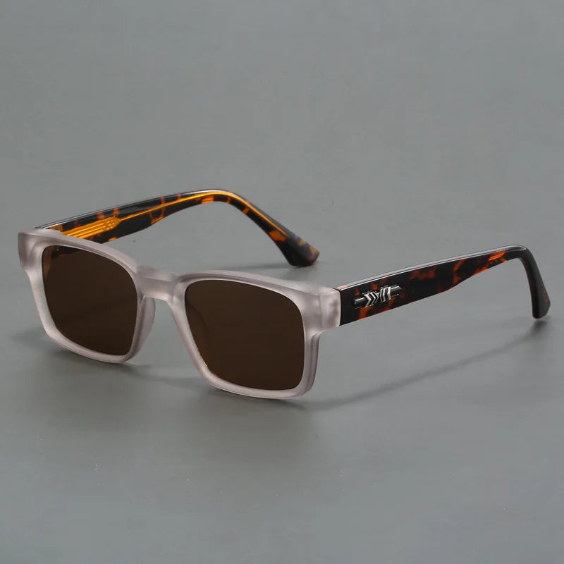 Men's Rectangular UV400 Sunglasses