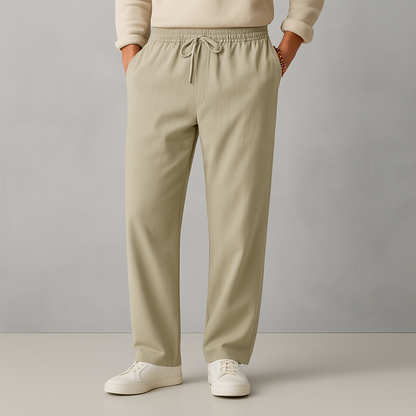 Men's Linen Casual Drawstring Pants
