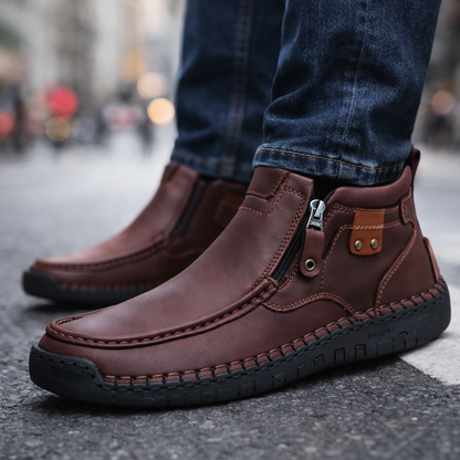 Women's Genuine Leather Orthopedic Ankle Boots