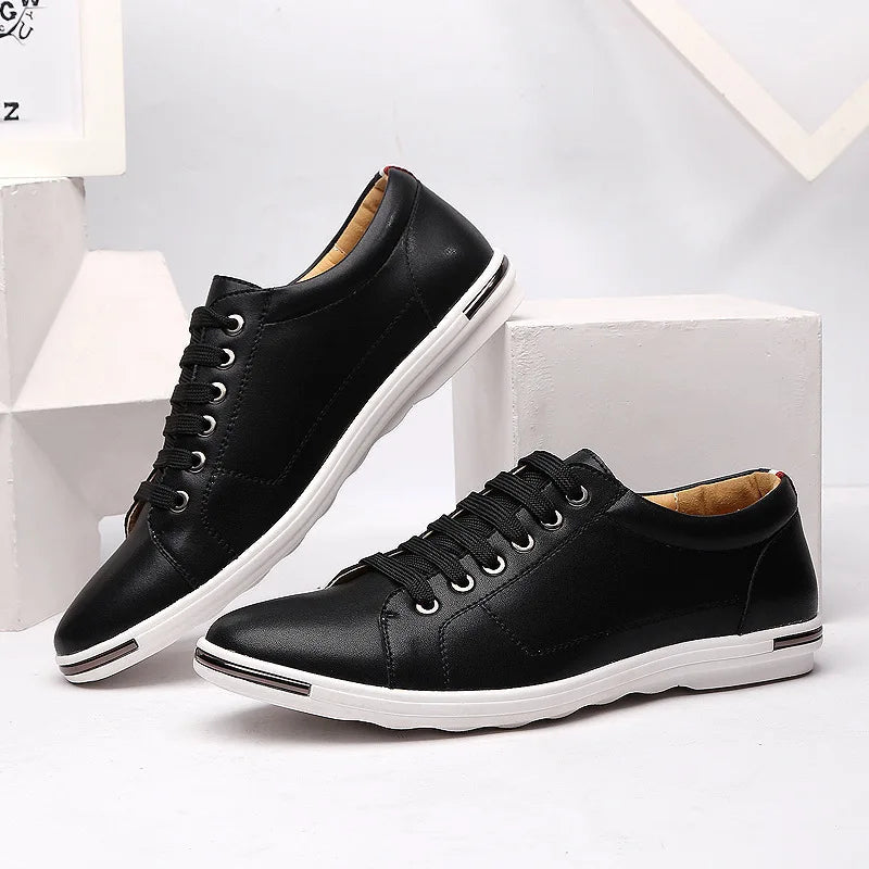 Marcello Leather Low-Top Sneakers