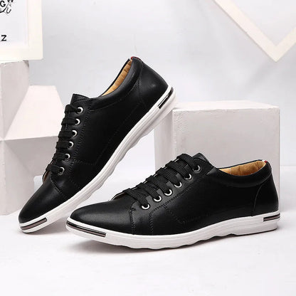 Marcello Leather Low-Top Sneakers
