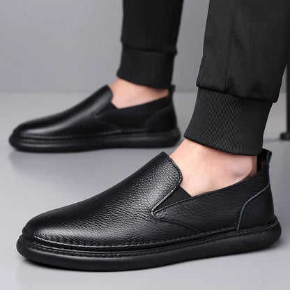 Men's Genuine Leather Orthopedic Slip-On Loafers