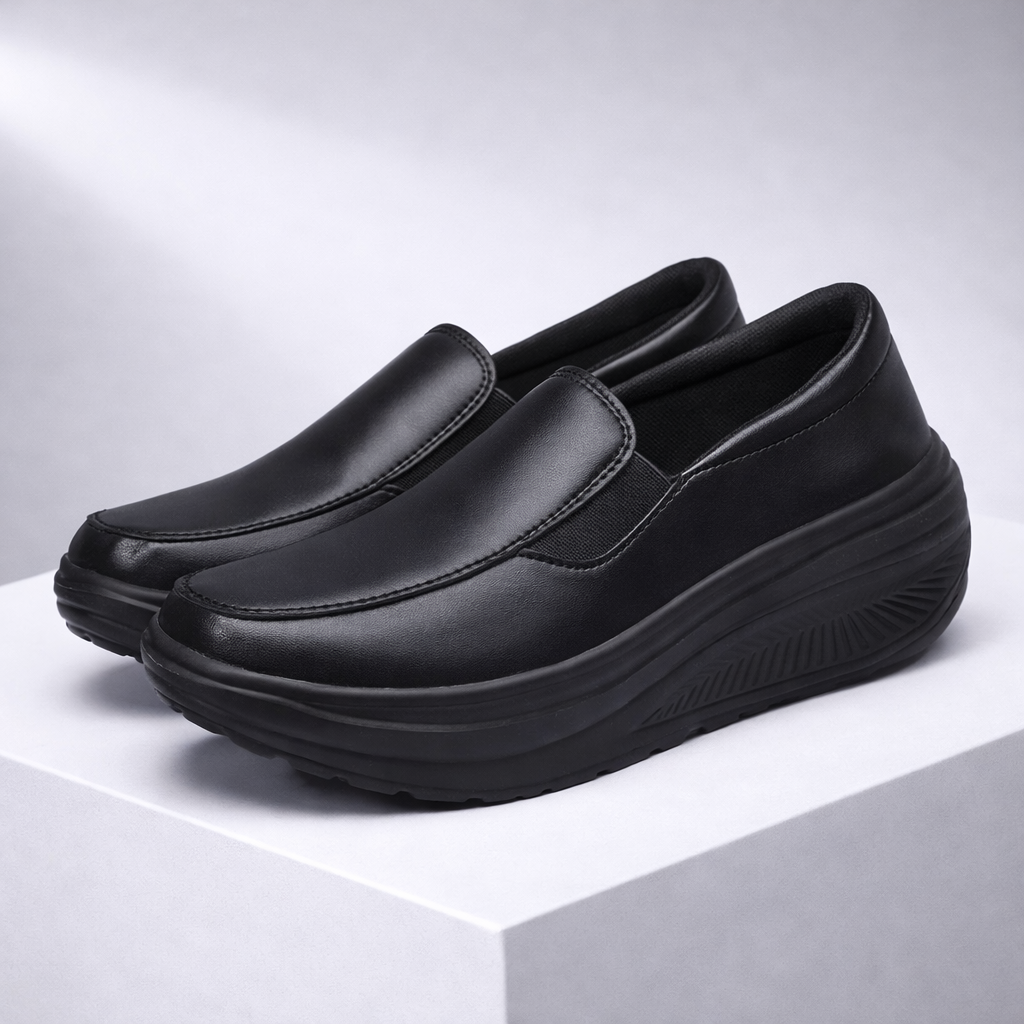 Women's Genuine Leather Orthopedic Sneakers