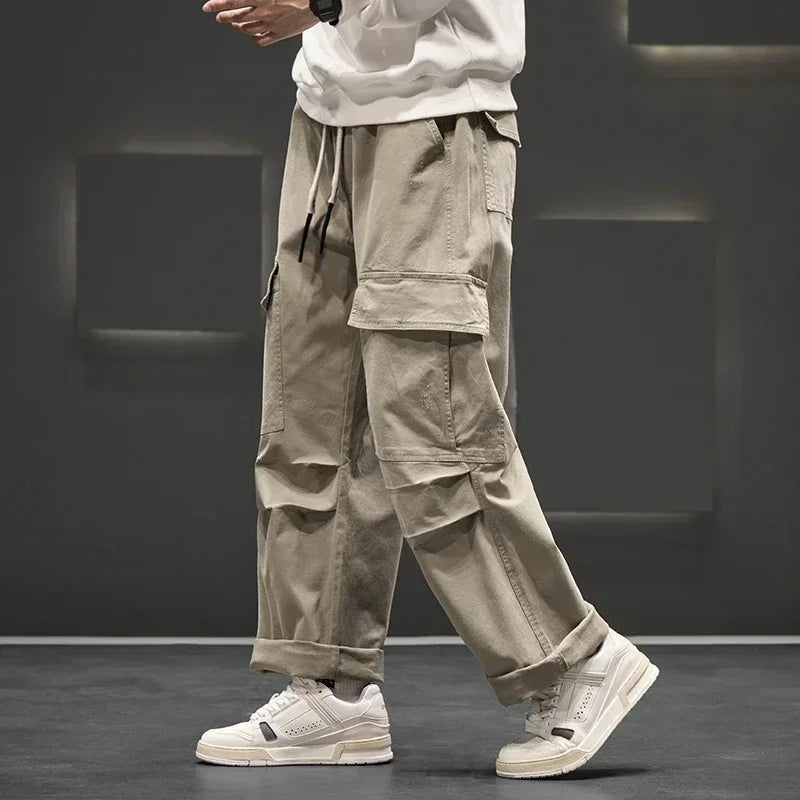 Harland Wide-Leg Cargo Pants