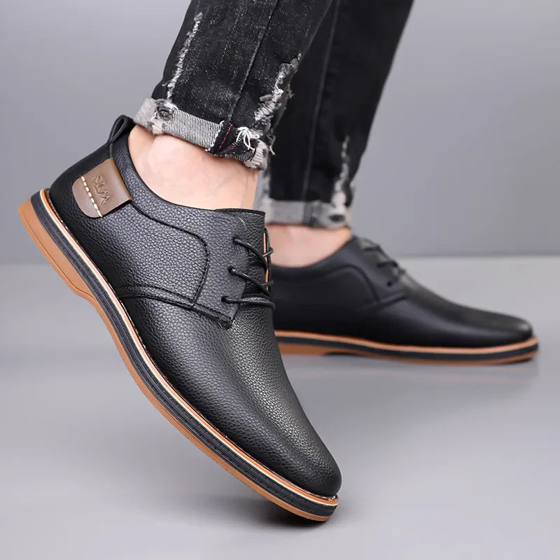 Hudson Orthopedic Genuine Leather Sneakers