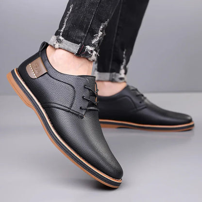 Hudson Orthopedic Genuine Leather Sneakers