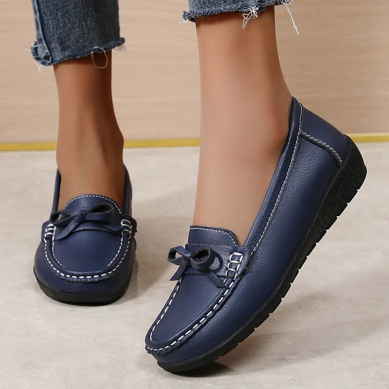 Bellara Leather Slip-On Orthopedic Loafers