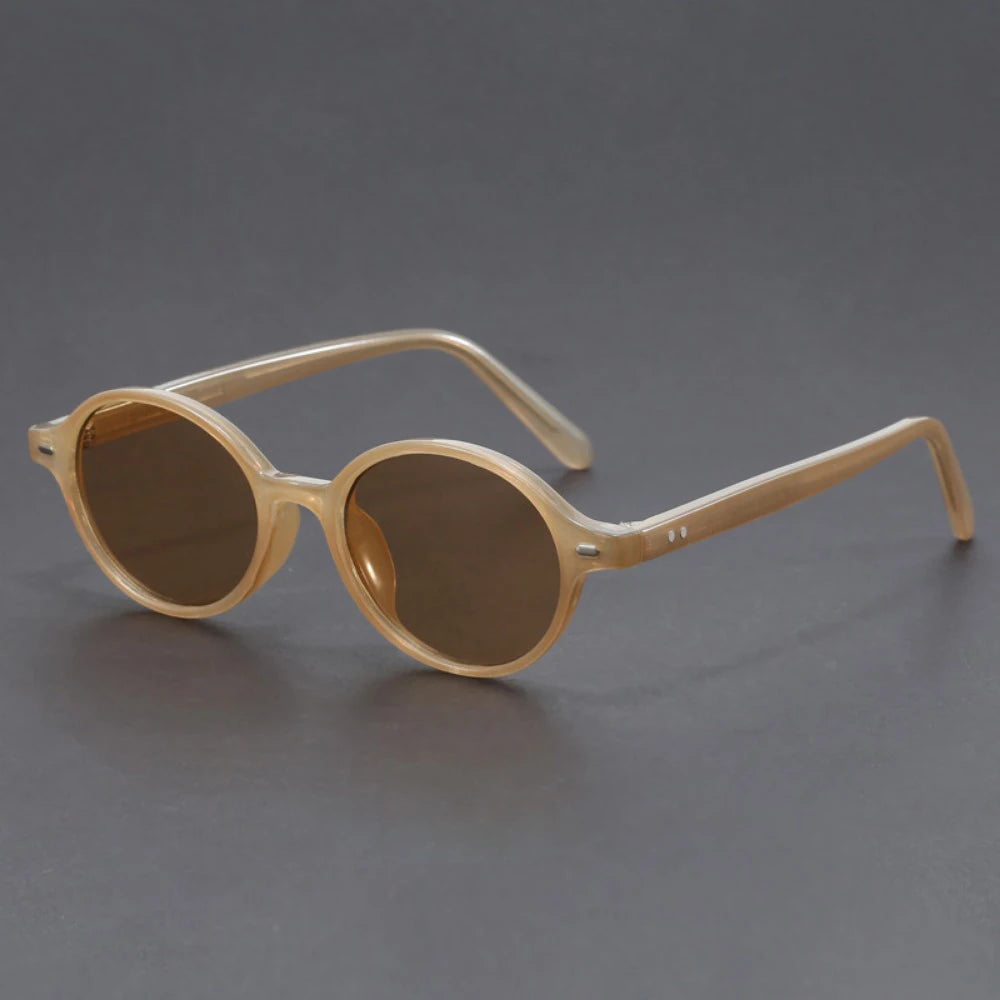 Men's Round Frame UV400 Sunglasses