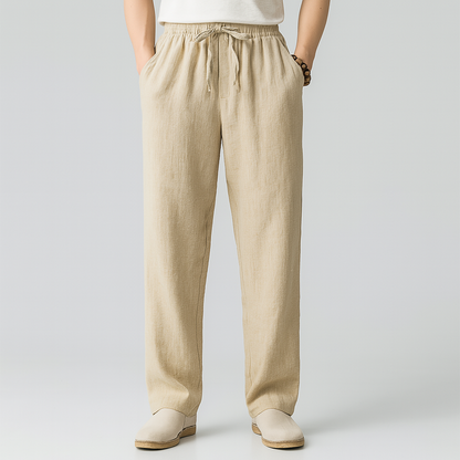 Men's Linen Drawstring Pants
