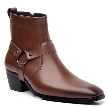 Tavero Orthopedic Leather Harness Boots